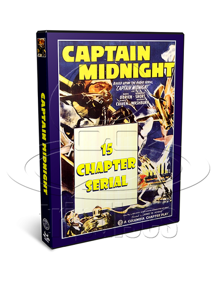 Captain Midnight (1942) Action, Adventure (2 x DVD)