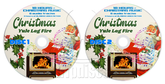 Christmas Yule Log Fire - 3 Hours of Video - 18 Hours of Music Over 6 Audio Tracks (2 x DVD)