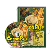 Congo Bill, King of the Jungle (1948) Action, Adventure, Mystery (2 x DVD)