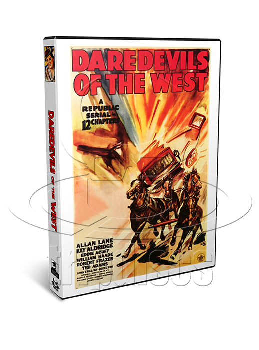 Daredevils of the West (1943) Western (DVD)