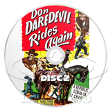 Don Daredevil Rides Again (1951) Western (2 x DVD)