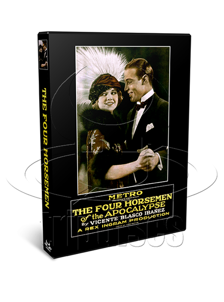 The Four Horsemen of the Apocalypse (1921) Drama, Romance, War (DVD) Visually Enhanced