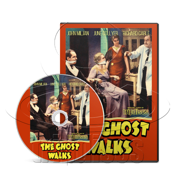 The Ghost Walks (1934) Mystery, Thriller (DVD)