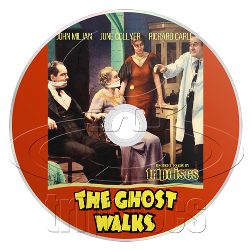The Ghost Walks (1934) Mystery, Thriller (DVD)