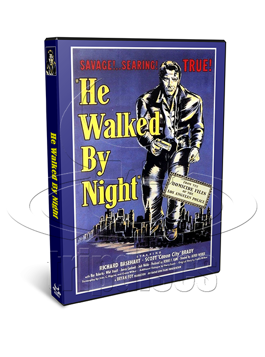 He Walked by Night (1948) Crime, Film-Noir, Thriller (DVD)