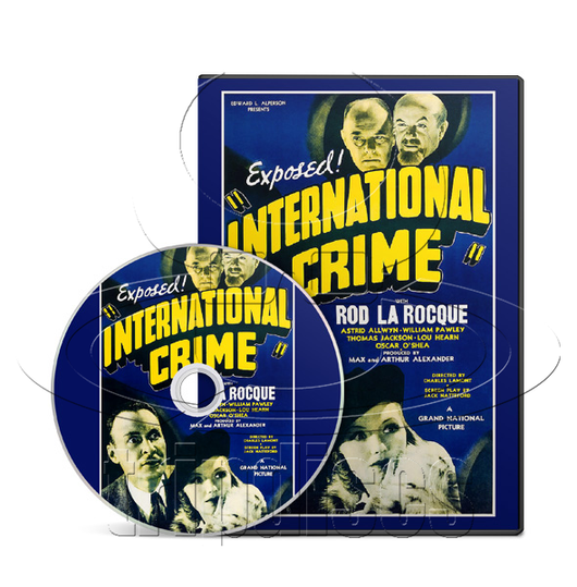 International Crime (1938) Adventure, Crime, Mystery (DVD)