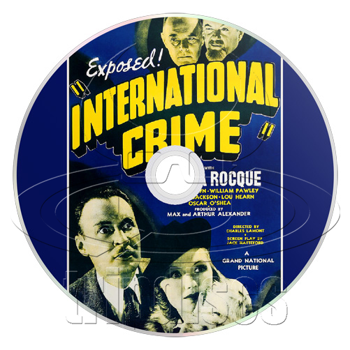 International Crime (1938) Adventure, Crime, Mystery (DVD)