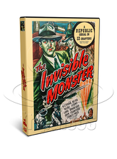 The Invisible Monster (1950) Action, Adventure, Crime (2 x DVD)