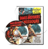 The James Brothers of Missouri (1949) Western (2 x DVD)