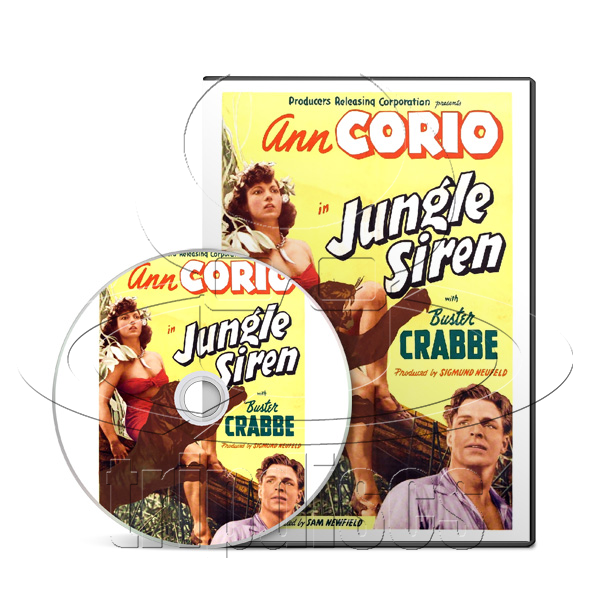 Jungle Siren (1942) Adventure (DVD)
