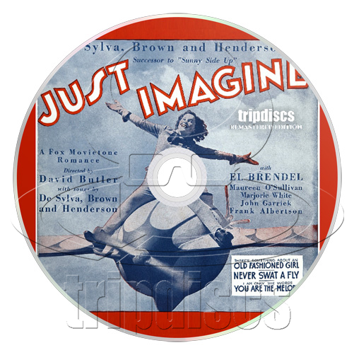 Just Imagine (1930) Remastered Edition, Comedy, Fantasy, Musical (DVD)