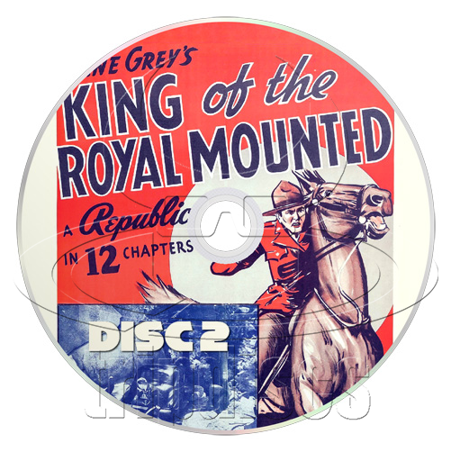 King of the Royal Mounted (1940) Adventure, Drama, Western (2 x DVD)