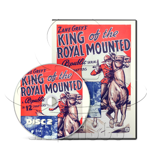 King of the Royal Mounted (1940) Adventure, Drama, Western (2 x DVD)