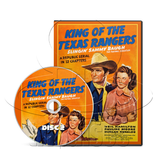 King of the Texas Rangers (1941) Western (2 x DVD)