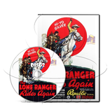 The Lone Ranger Rides Again (1939) Western (2 x DVD)