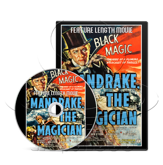 Mandrake, the Magician (1939) Action, Adventure (DVD)