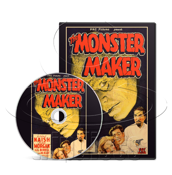 The Monster Maker (1944) Horror, Sci-Fi (DVD)
