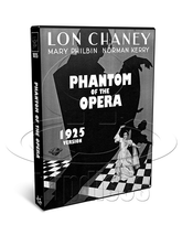 The Phantom of the Opera (1925) Horror, Romance (DVD)