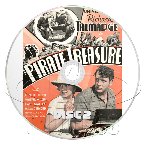 Pirate Treasure (1934) Adventure, Family (2 x DVD)