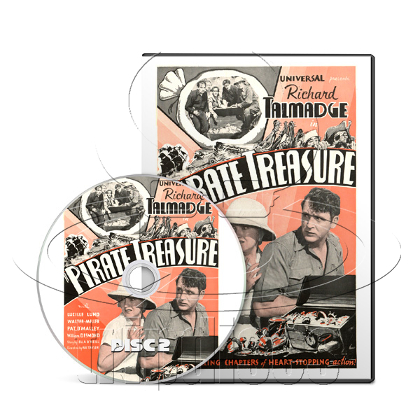 Pirate Treasure (1934) Adventure, Family (2 x DVD)