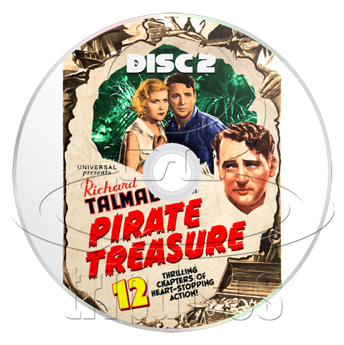 Pirate Treasure (1934) Adventure, Family (2 x DVD)
