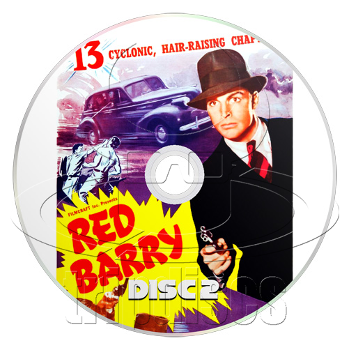 Red Barry (1938) Drama (2 x DVD)