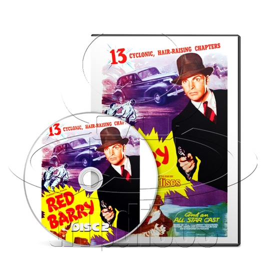 Red Barry (1938) Drama (2 x DVD)
