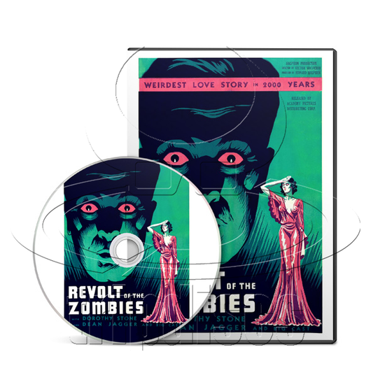 Revolt of the Zombies (1936) Adventure, Horror (DVD)