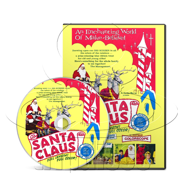 Santa Claus vs. the Devil (1959) Comedy, Horror, Fantasy (DVD)