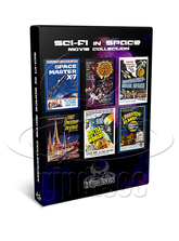Sci-Fi in Space Movie Collection (1958-1961) Sci-Fi, Action, Adventure, Thriller, Horror (6 x DVD)