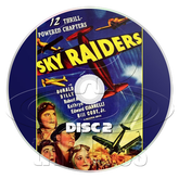 Sky Raiders (1941) Action, Adventure, Drama (2 x DVD)