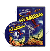Sky Raiders (1941) Action, Adventure, Drama (2 x DVD)