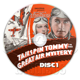 Tailspin Tommy in the Great Air Mystery (1935) Action, Adventure, Comedy (2 x DVD)