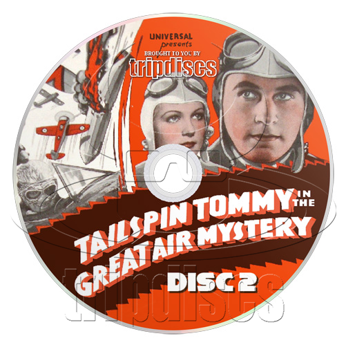 Tailspin Tommy in the Great Air Mystery (1935) Action, Adventure, Comedy (2 x DVD)