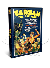 Tarzan the Ape Man (1932) Action, Adventure, Romance (DVD)