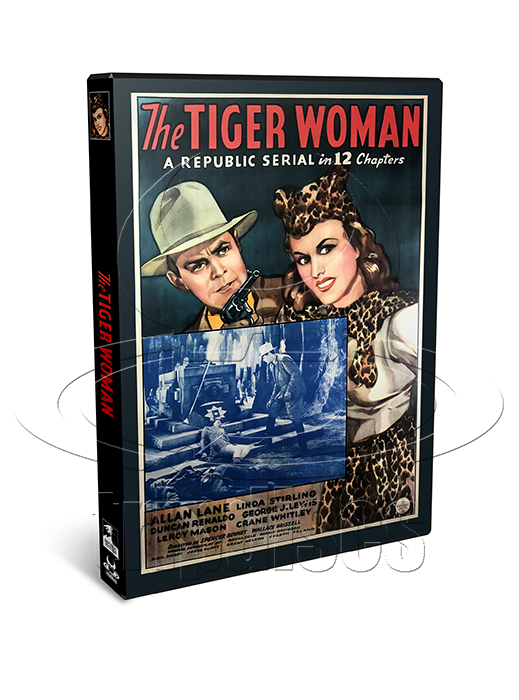 The Tiger Woman (1944) Adventure, Thriller (2 x DVD)