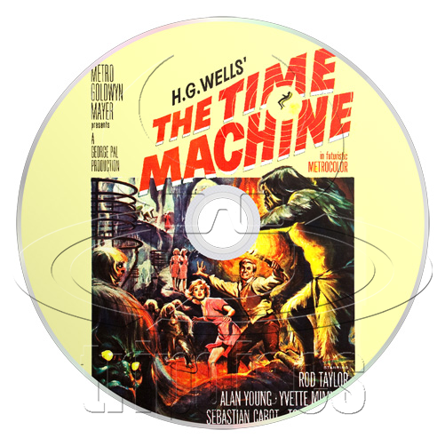 The Time Machine (1960) Adventure, Romance, Sci-Fi, Thriller (DVD)