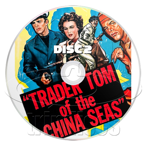 Trader Tom of the China Seas (1954) Action, Adventure, War (2 x DVD)