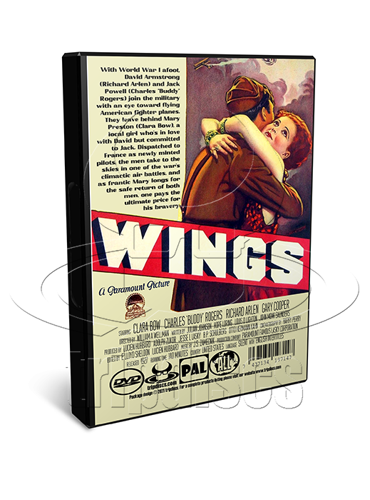 Wings 1927 Drama Romance War DVD