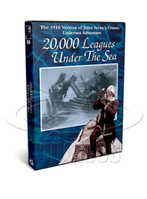 20,000 Leagues Under the Sea (1916) Action, Adventure, Sci-Fi (DVD)