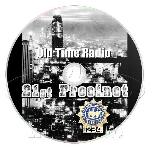 21st Precinct - Old Time Radio Collection (OTR) (mp3 DVD)