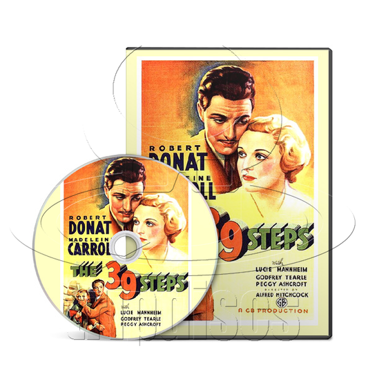 The 39 Steps (1935) Mystery, Thriller (DVD)