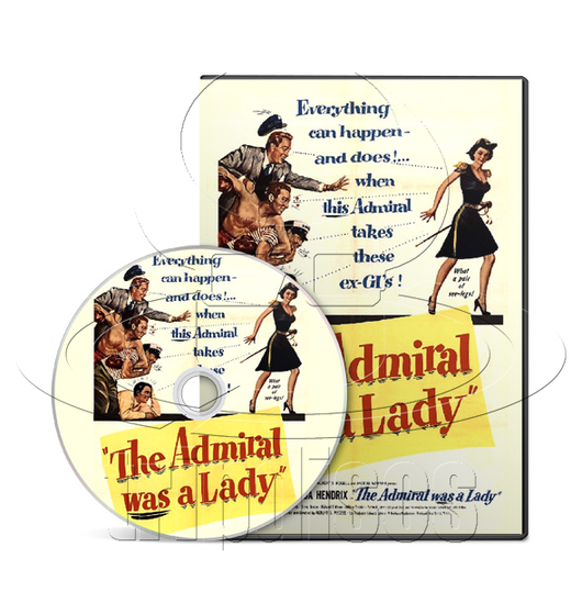 The Admiral Was a Lady (1950) Comedy, Romance (DVD)