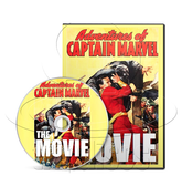 Adventures of Captain Marvel (1941) Action, Adventure, Fantasy (DVD)