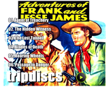 Adventures of Frank and Jesse James (1948) Action, Adventure, Western (2 x DVD)