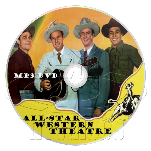 All Star Western Theatre - Old Time Radio Collection (OTR) (mp3 DVD)