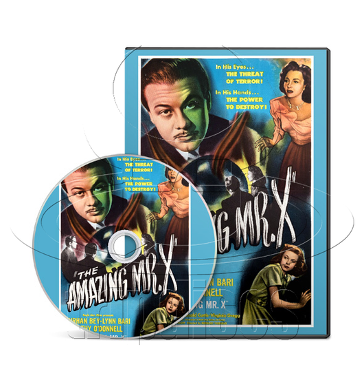 The Amazing Mr. X (aka. The Spiritualist) Film-Noir, Thriller (DVD)