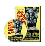 And Then There Were None (1945) Crime, Drama, Mystery (DVD)