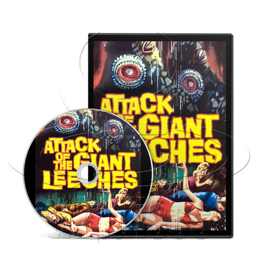 Attack of the Giant Leeches (1959) Horror, Sci-Fi (DVD)