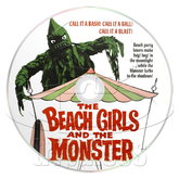 The Beach Girls and the Monster (1965) Horror (DVD)
